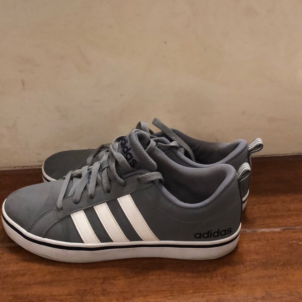 Grey adidas size 7